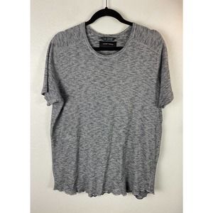 Wings + Horns T-Shirt Mens XL Slim Medium Slub Heathered Shirt Made in Canada